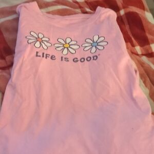 Life is Good Womans Long Sleeve
